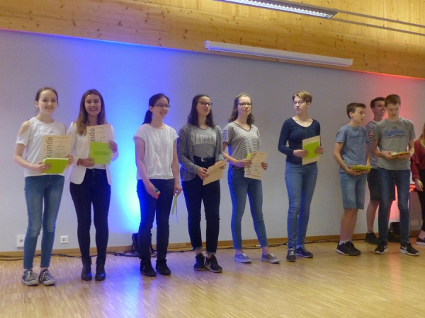 Jahrgangsbeste Kl. 8 - 11