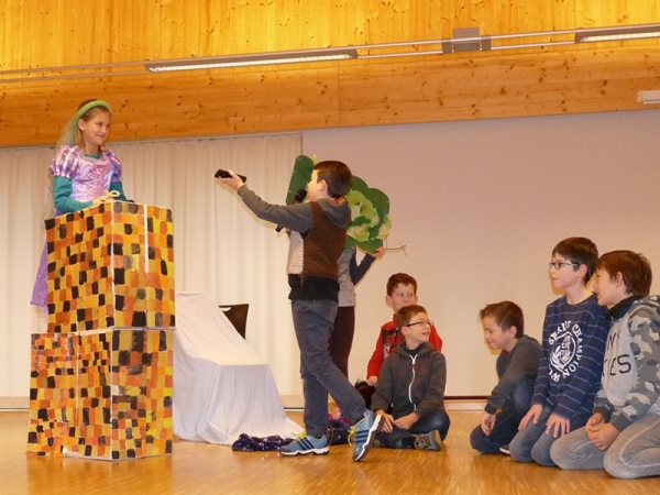 Anspiel der Klasse 5a