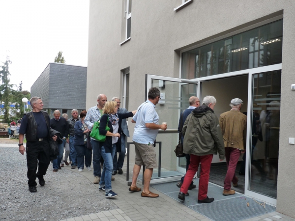 Führung in den neuen Nawi-Trakt