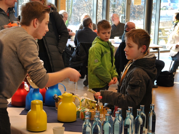 zum Abschluss: Auftanken in der Mensa