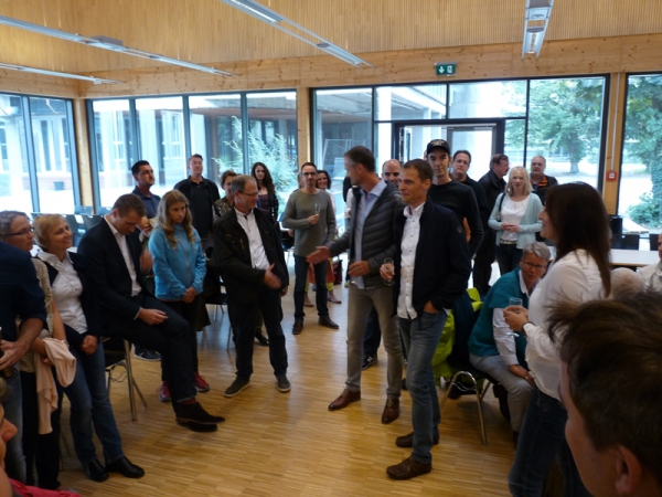 Treffen in der Mensa