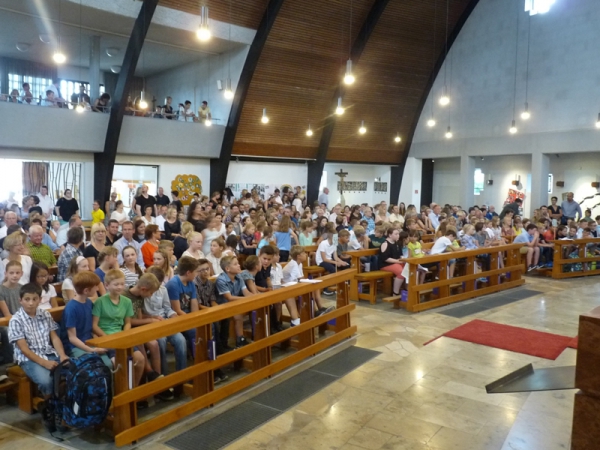 Gottesdienst in der Heilig-Kreuz-Kirche