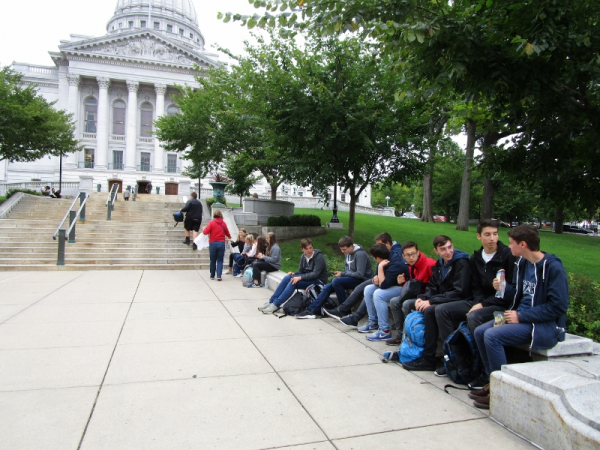 am Capitol von Madison