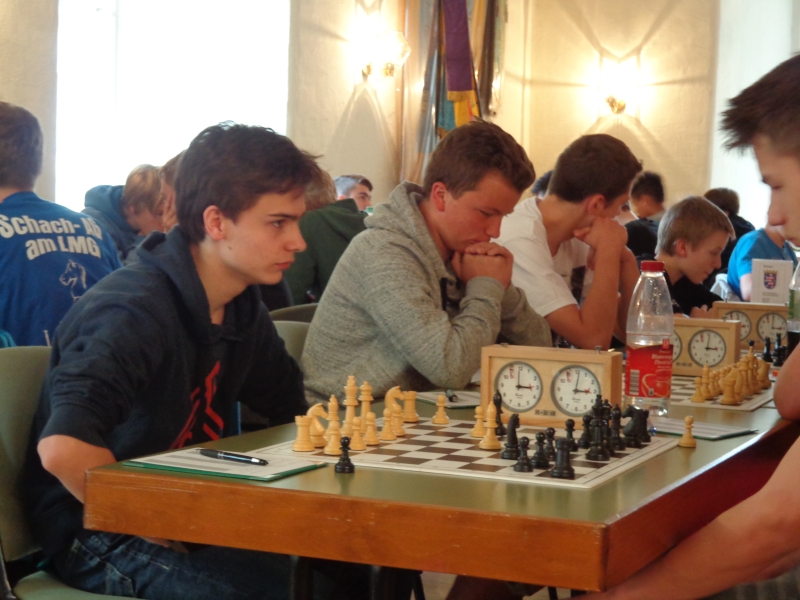 Hochkonzentriert: Schach erfordert Durchhaltevermögen und logisches Denken