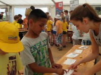 AKG auf dem Hessentag im Schulzelt
