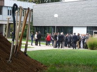 Spatenstich zum Neubau des Nawi-Trakts  14.9.2015