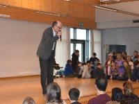 Begrüßung durch Schulleiter Dr. Boysen-Stern