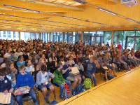 alle 5. bis 7. Klassen als Zuschauer